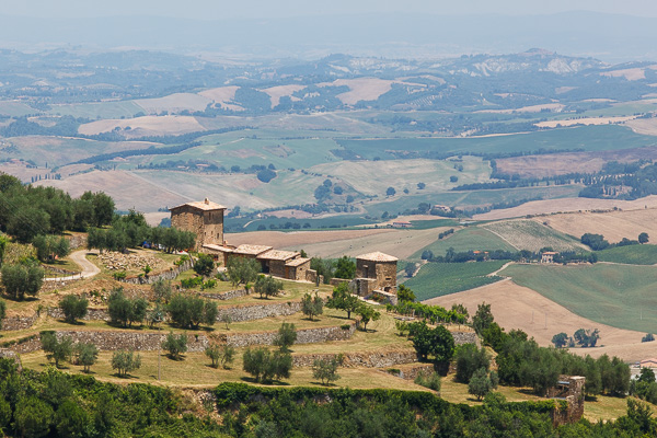 Toskana - Landschaften - Val d'Orcia