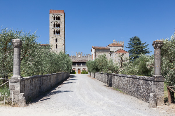 Toskana - Abbadia d'Ombrone