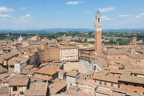 Toskana - Siena die Stadt