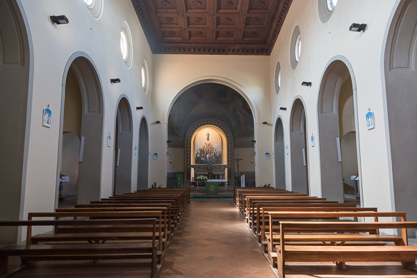 Toskana - Panzano - Chiesa di Santa Maria