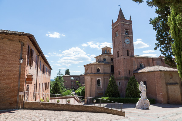 Toskana - Monte Oliveto Maggiore