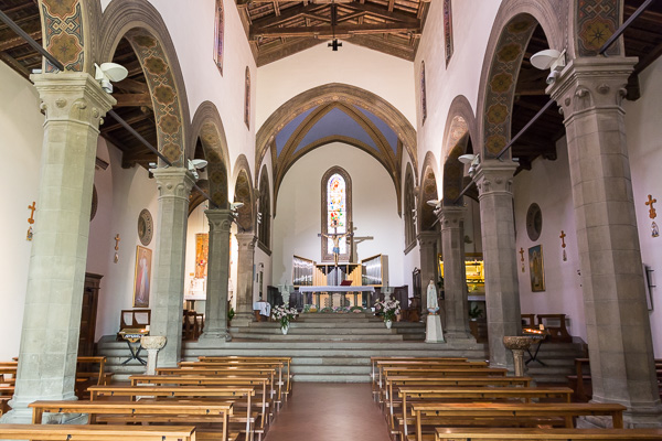 Toskana - Barberino Val d'Elsa - Chiesa di San Bartolomeo