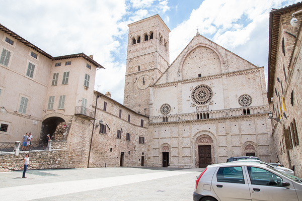 Umbrien - Assisi - Cattedrale di San Rufino