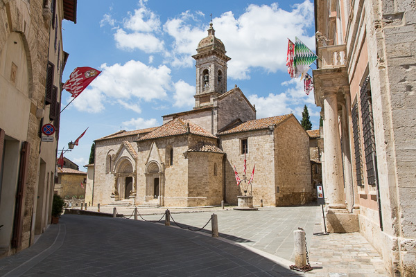 Toskana - San Quirico d'Orcia - Collegiata Sant Quirico e Giulitta