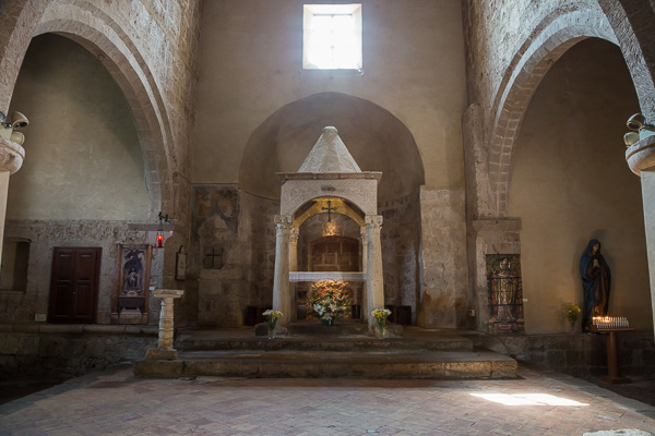 Toskana - Sovana - Die Kirche Santa Maria