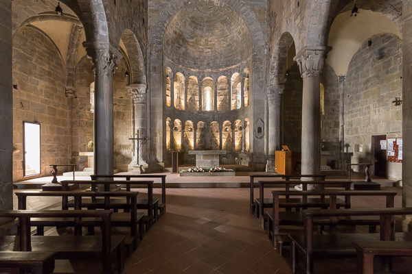 Toskana - Pieve di San Pietro a Gropina