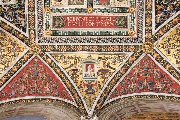 Toskana - Siena - Dom - Die Piccolomini-Bibliothek