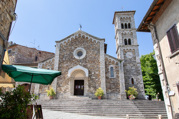 Toskana - Castellina in Chianti - Chiesa di San Salvatore