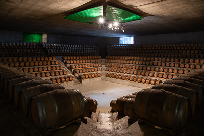 Toskana - Rocca di Frasinello - Der Barriquekeller