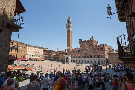 Toskana - Siens - Piazza del Campo