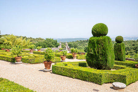 Toskana - Castello di Celsa - Der italienische Garten