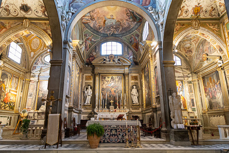 Toskana - Badia a Passignano - Die Klosterkirche San Michele Arcangelo