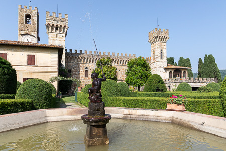 Toskana - Badia a Passignano - Der Klostergarten